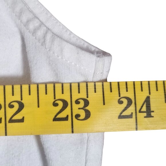 Babaton Women Shoulder Pad Tee White L Power Basics, Old Money Athflow Layering - Picture 6 of 8